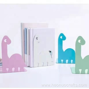 dinosaur bookshelf Student creative thickened cartoon metal